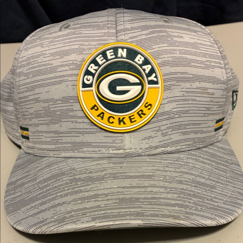 New Era Gray Green Bay Packers Cap